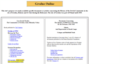 Desktop Screenshot of grodnoonline.org